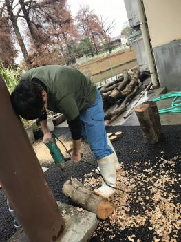穴あけ 穴あけ
