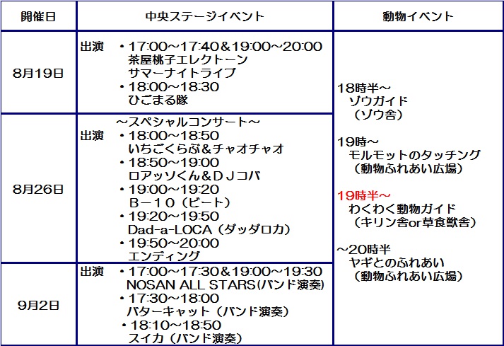 イベントカレンダー イベントカレンダー