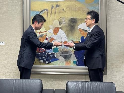 目録贈呈 目録贈呈