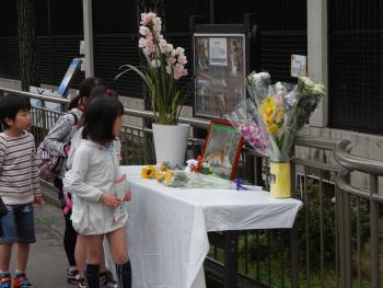 献花台写真 献花台写真