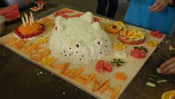 ケーキ完成 ケーキ完成